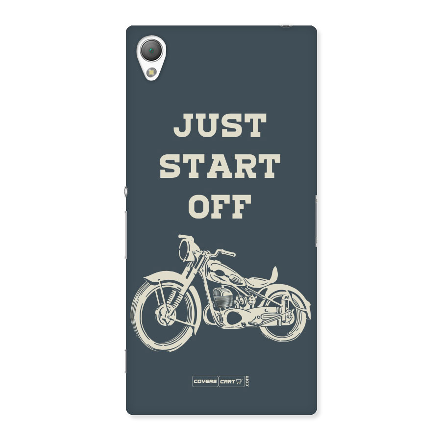 Just Start Off Back Case for Sony Xperia Z3