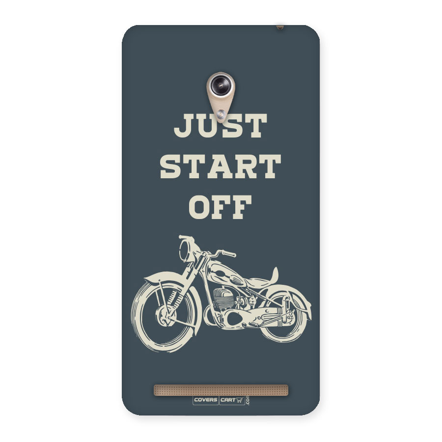 Just Start Off Back Case for Zenfone 6