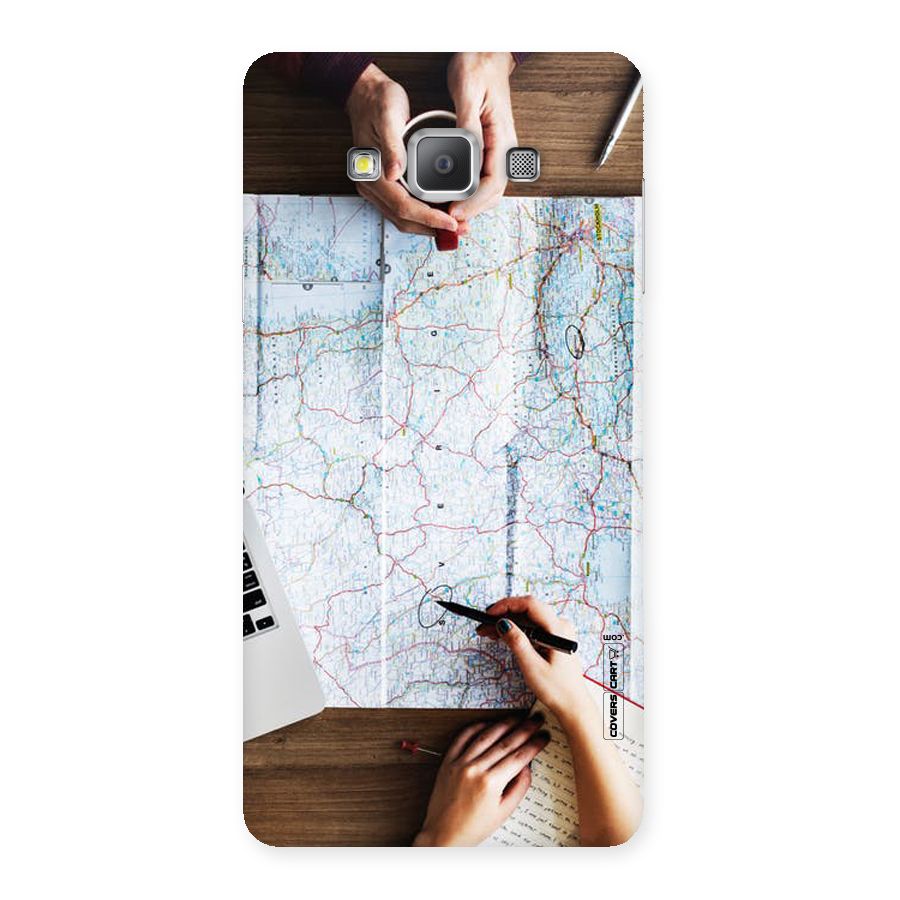 Just Travel Back Case for Galaxy A7