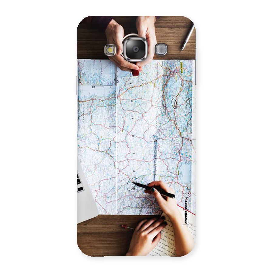 Just Travel Back Case for Galaxy E7