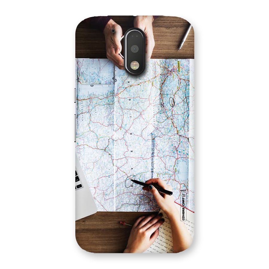 Just Travel Back Case for Motorola Moto G4