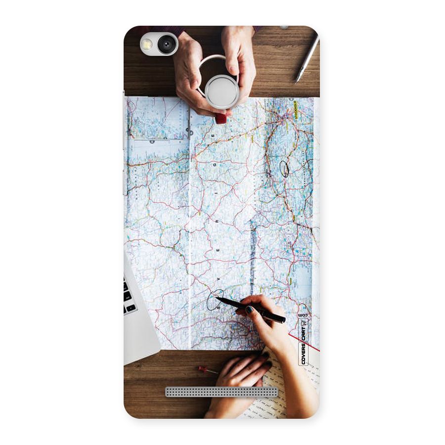 Just Travel Back Case for Redmi 3S Prime