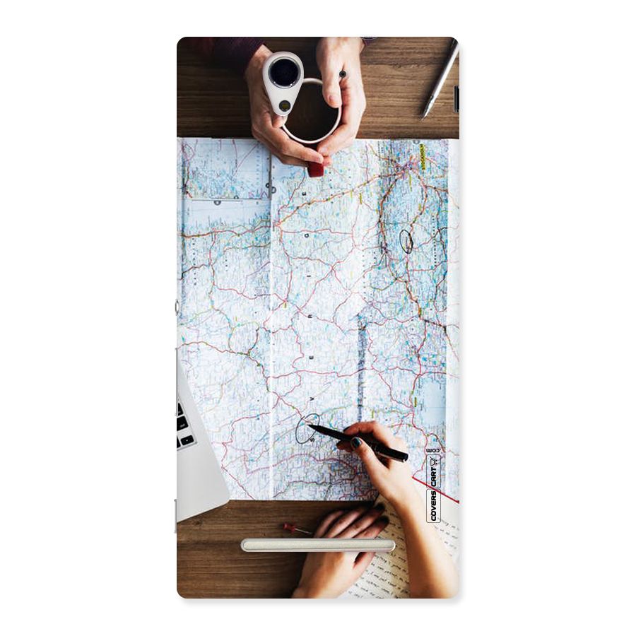 Just Travel Back Case for Sony Xperia C3