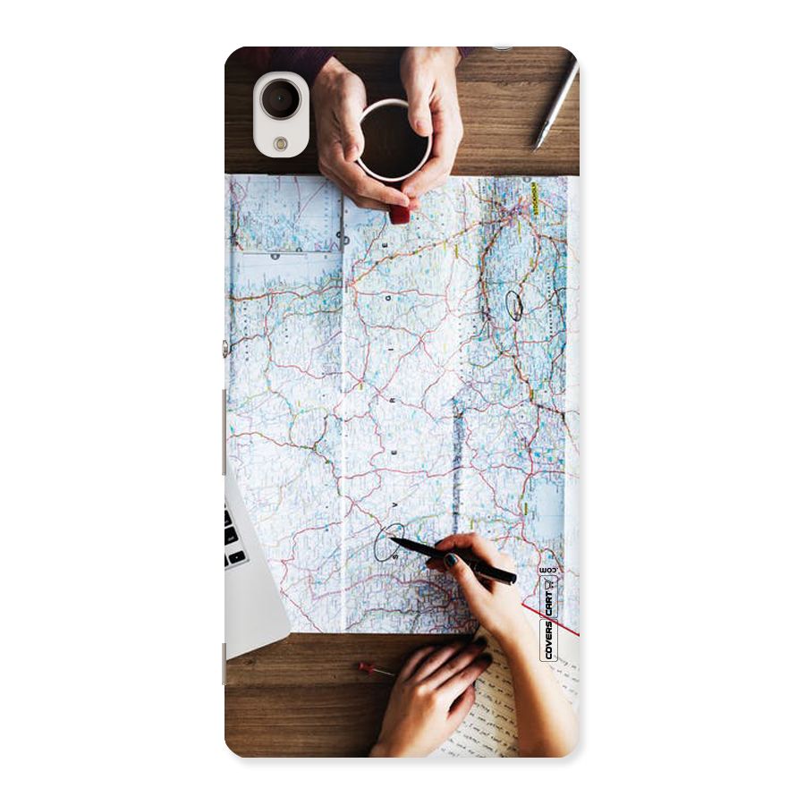 Just Travel Back Case for Sony Xperia M4
