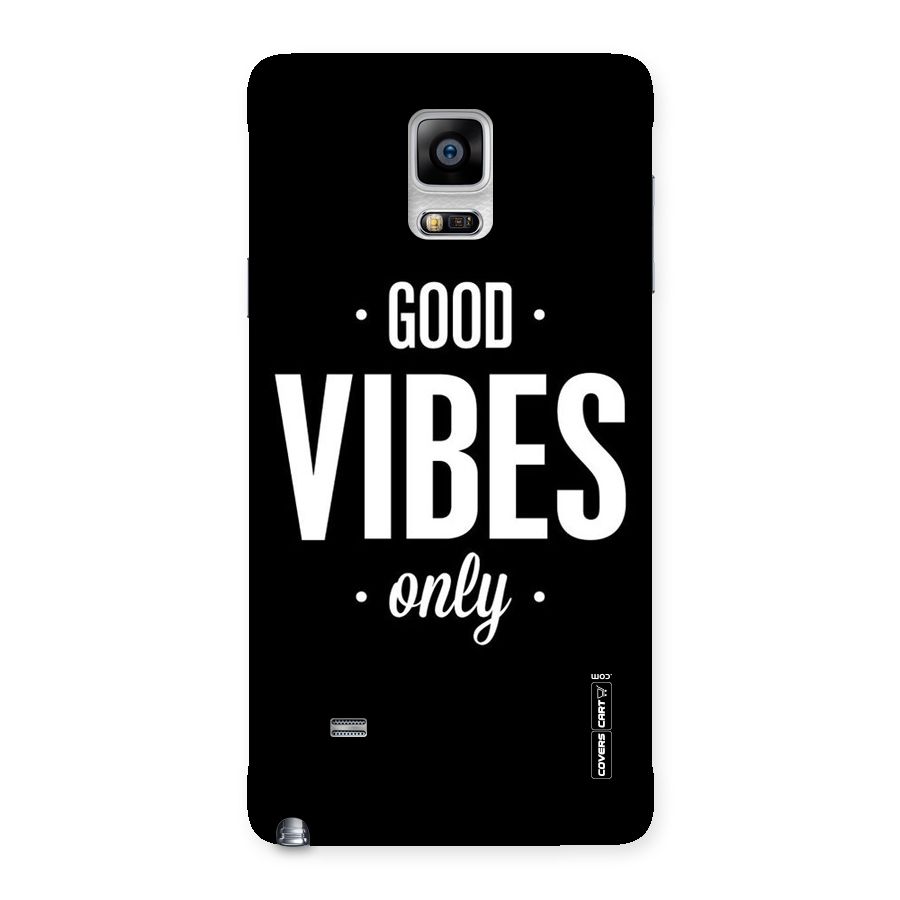 Just Vibes Back Case for Galaxy Note 4
