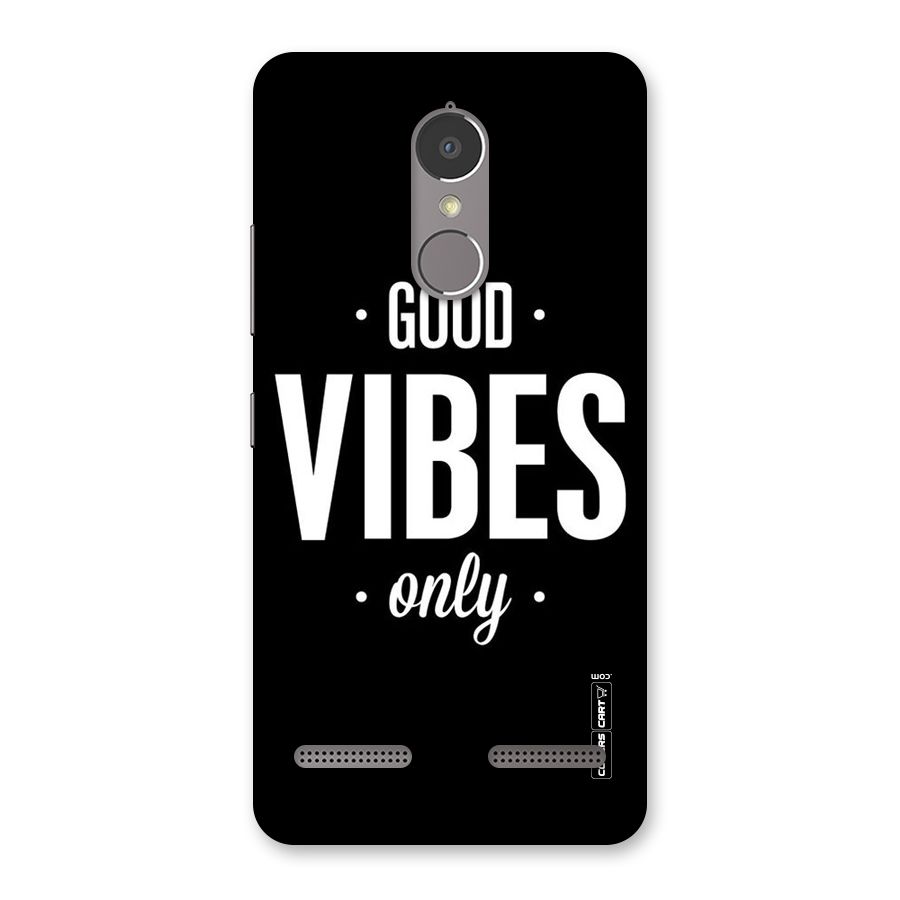 Just Vibes Back Case for Lenovo K6