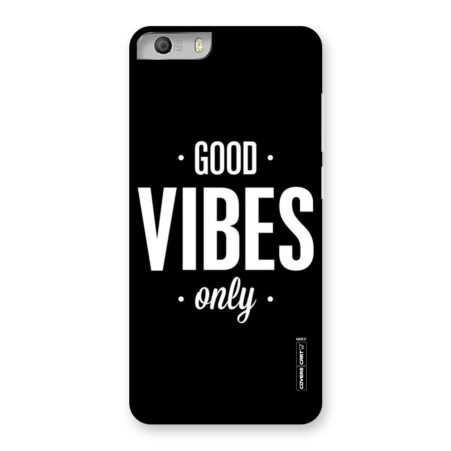 Just Vibes Back Case for Micromax Canvas Knight 2