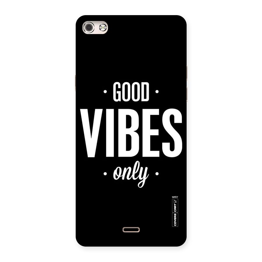 Just Vibes Back Case for Micromax Canvas Silver 5
