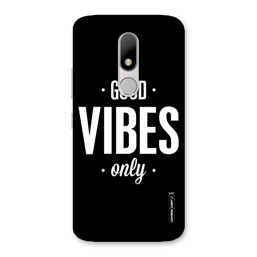 Just Vibes Back Case for Moto M
