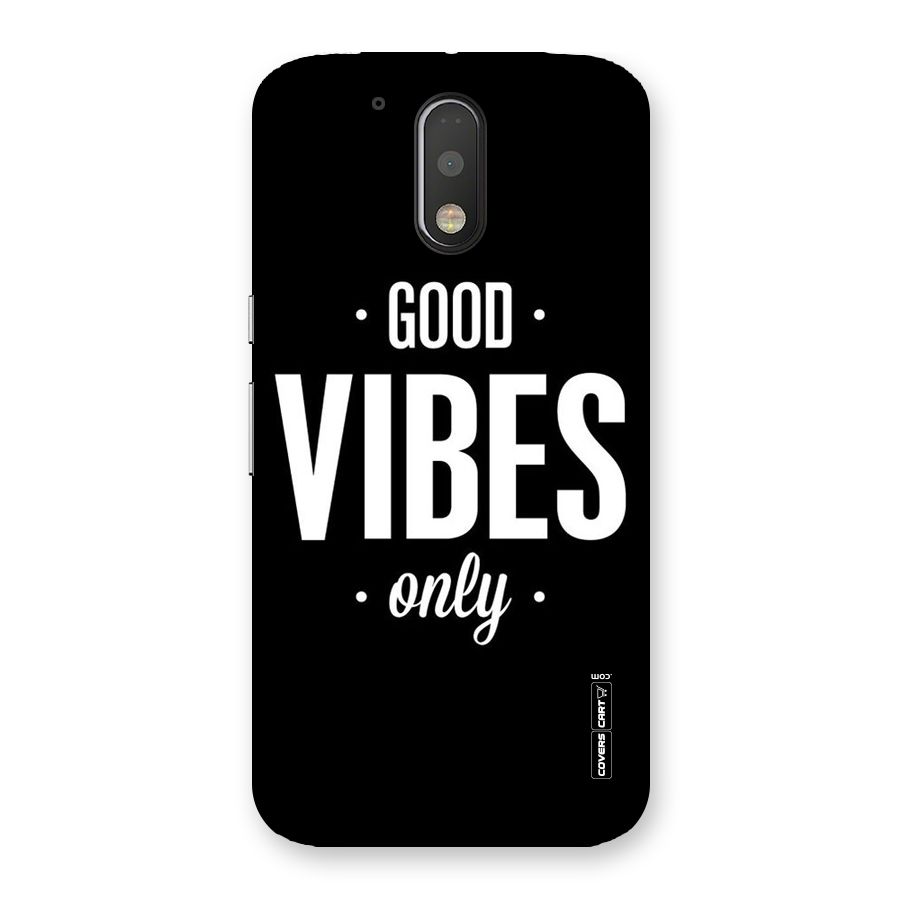 Just Vibes Back Case for Motorola Moto G4 Plus
