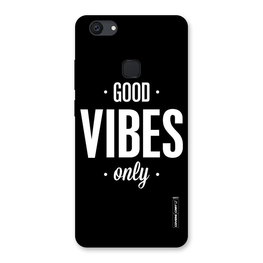Just Vibes Back Case for Vivo V7 Plus