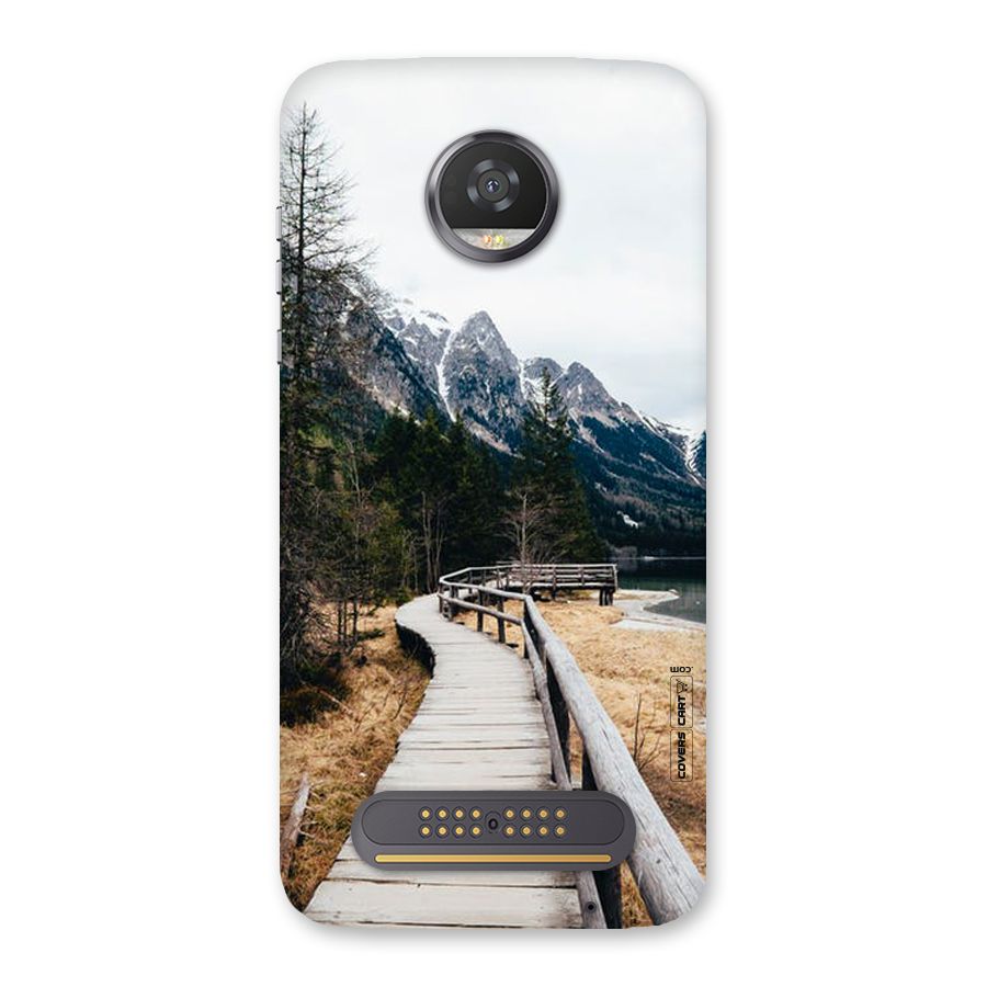 Just Wander Back Case for Moto Z2 Play