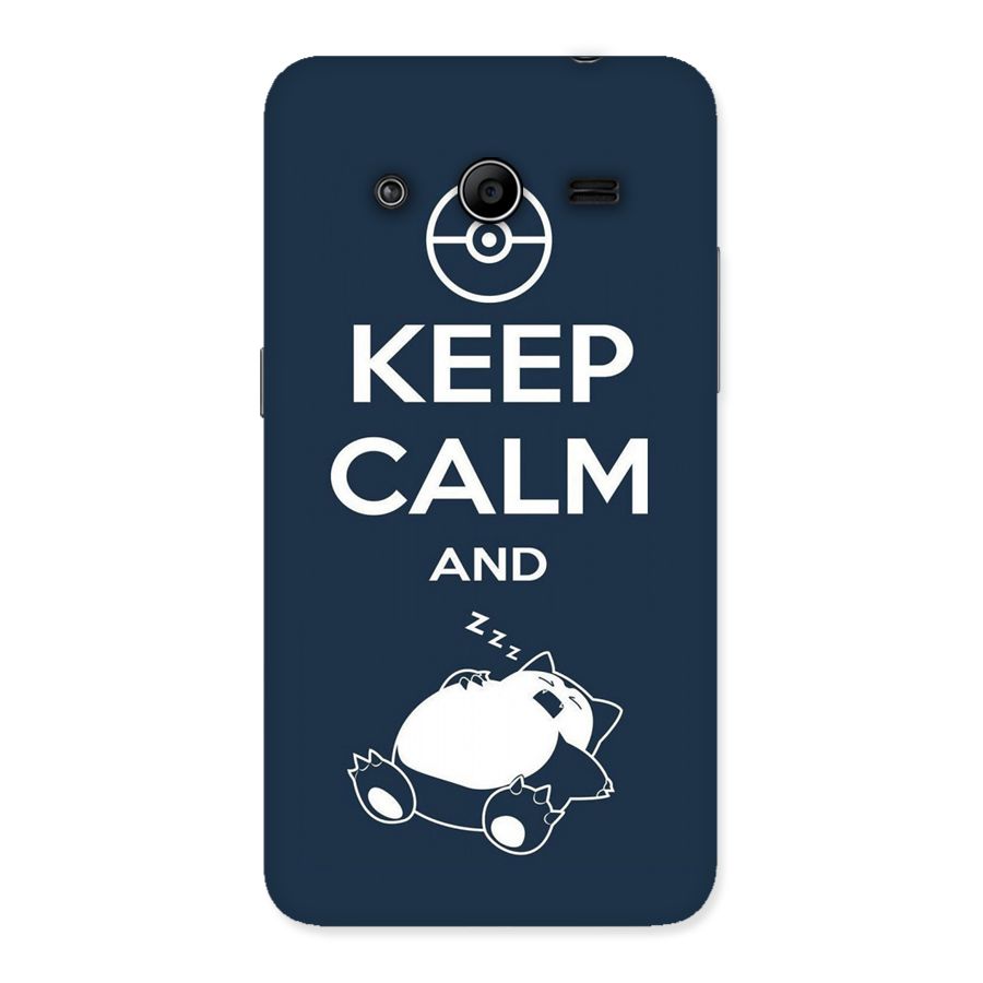 Keep Calm and Sleep Back Case for Galaxy Core 2