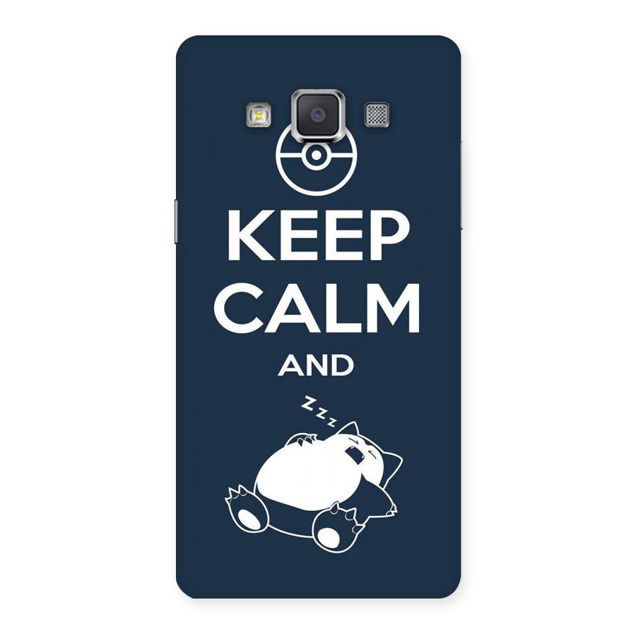 Keep Calm and Sleep Back Case for Galaxy Grand 3