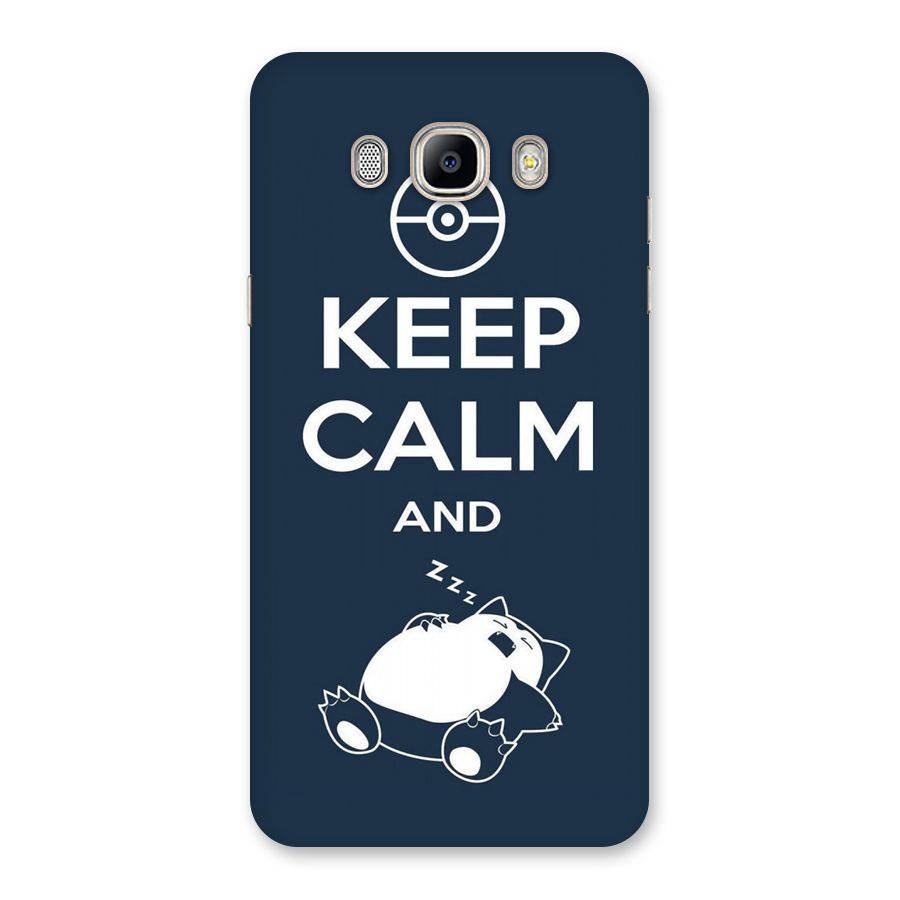 Keep Calm and Sleep Back Case for Galaxy On8