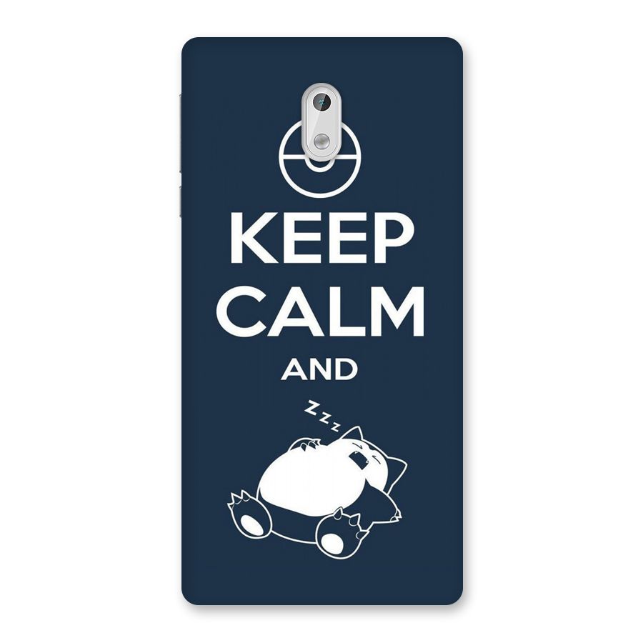 Keep Calm and Sleep Back Case for Nokia 3