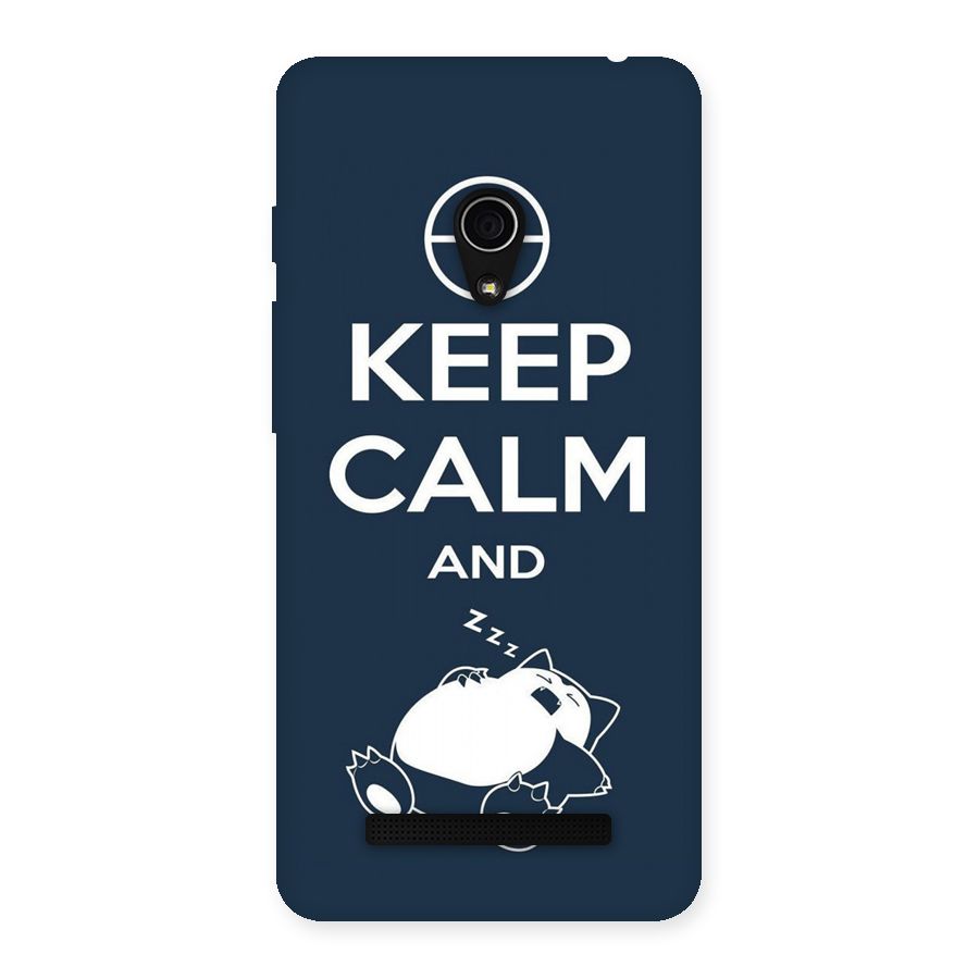 Keep Calm and Sleep Back Case for Zenfone 5