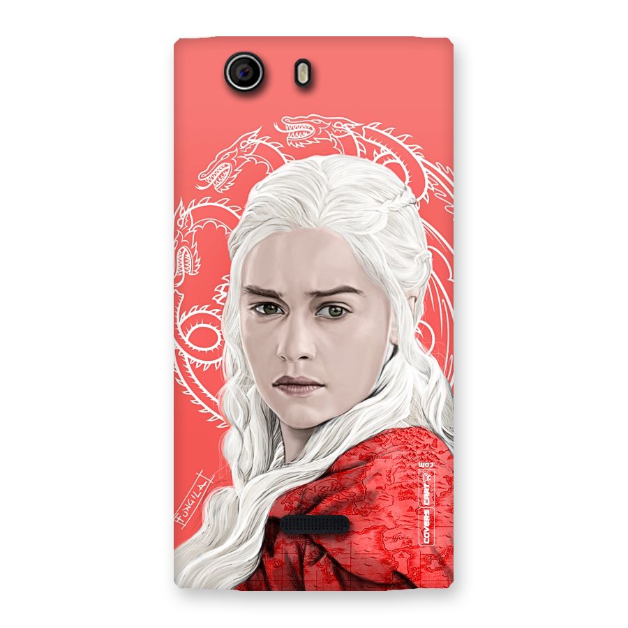 Khaleesi The Living Dragon Back Case for Canvas Nitro 2 E311