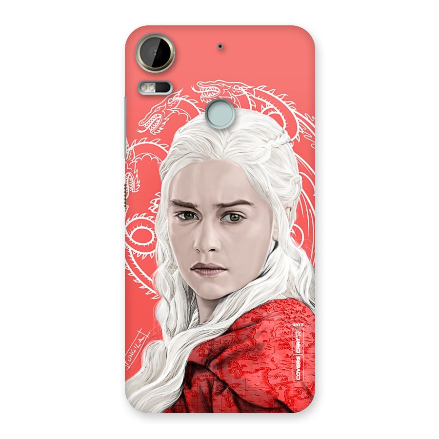 Khaleesi The Living Dragon Back Case for Desire 10 Pro