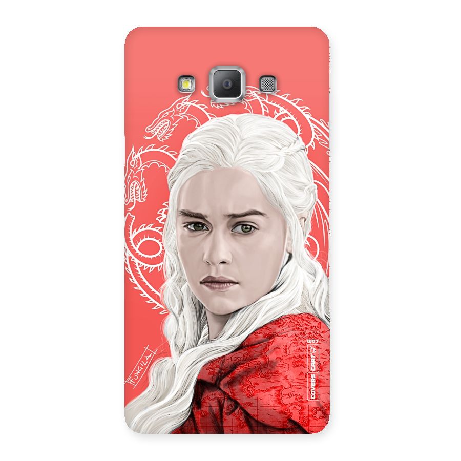 Khaleesi The Living Dragon Back Case for Galaxy A7