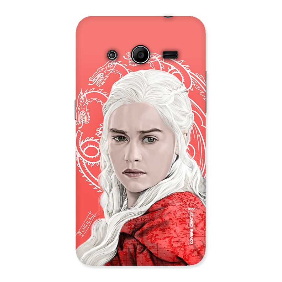 Khaleesi The Living Dragon Back Case for Galaxy Core 2