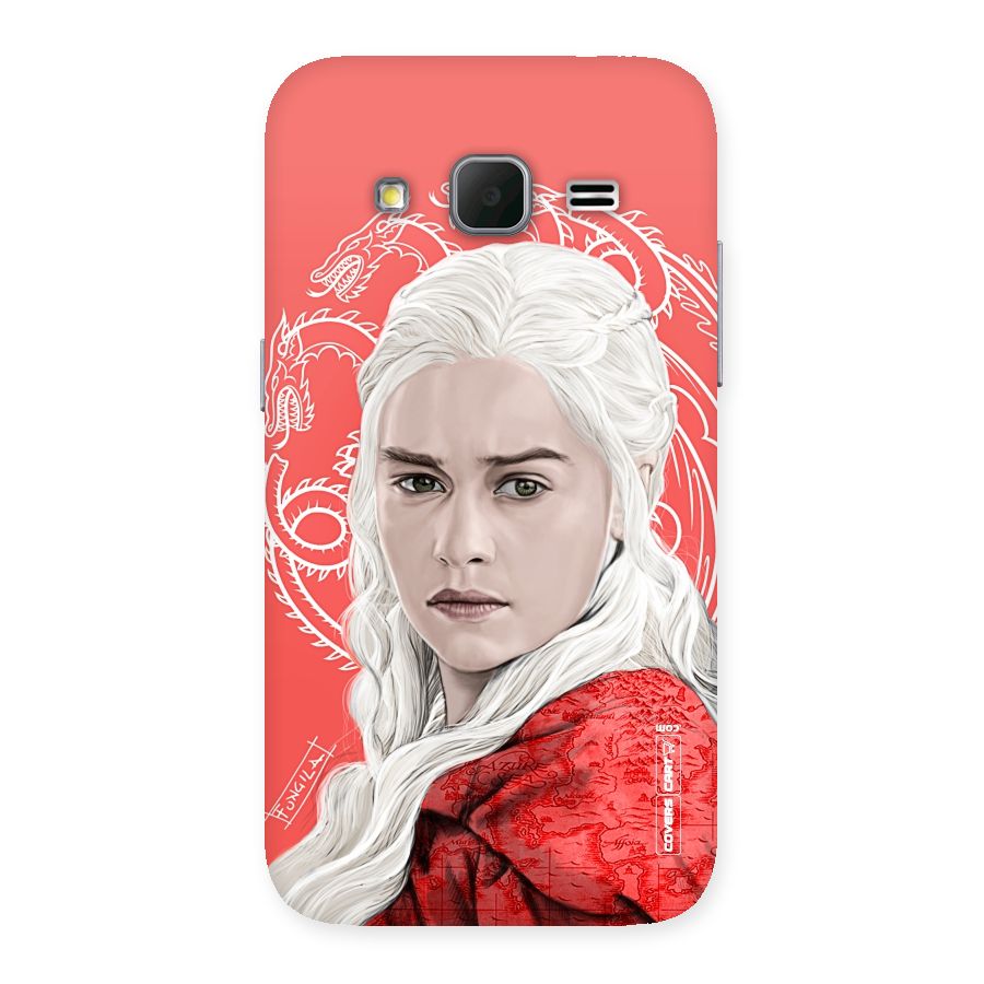 Khaleesi The Living Dragon Back Case for Galaxy Core Prime