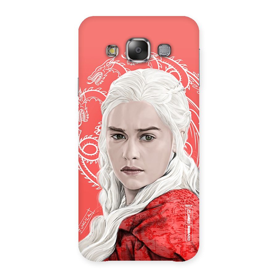 Khaleesi The Living Dragon Back Case for Galaxy E7