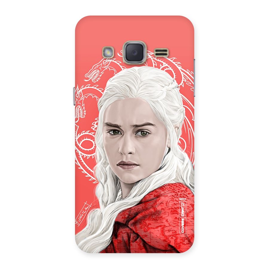 Khaleesi The Living Dragon Back Case for Galaxy J2