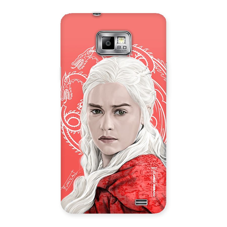Khaleesi The Living Dragon Back Case for Galaxy S2