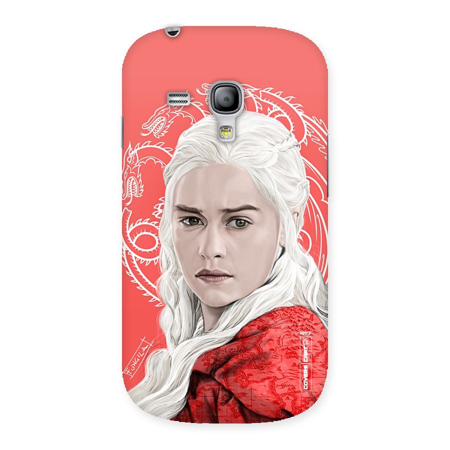 Khaleesi The Living Dragon Back Case for Galaxy S3 Mini