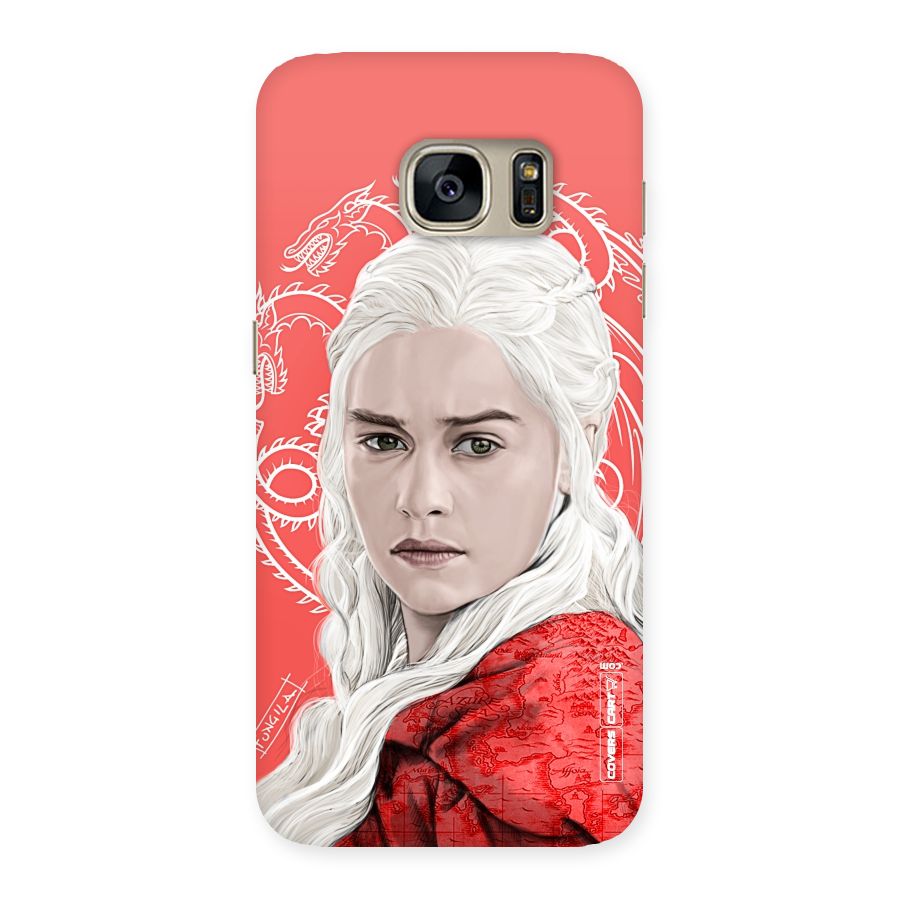 Khaleesi The Living Dragon Back Case for Galaxy S7