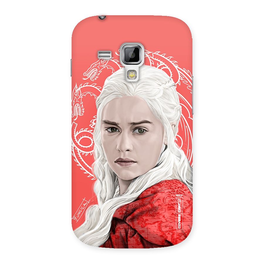 Khaleesi The Living Dragon Back Case for Galaxy S Duos