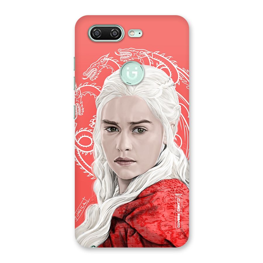 Khaleesi The Living Dragon Back Case for Gionee S10