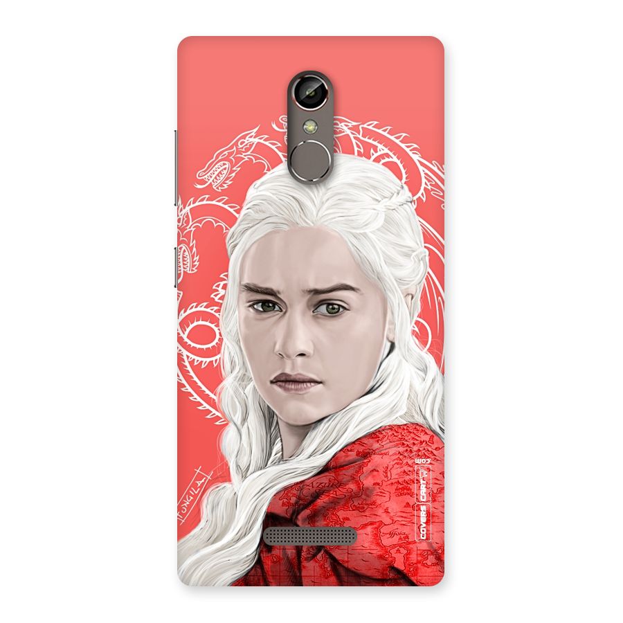 Khaleesi The Living Dragon Back Case for Gionee S6s