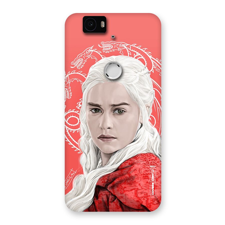 Khaleesi The Living Dragon Back Case for Google Nexus-6P