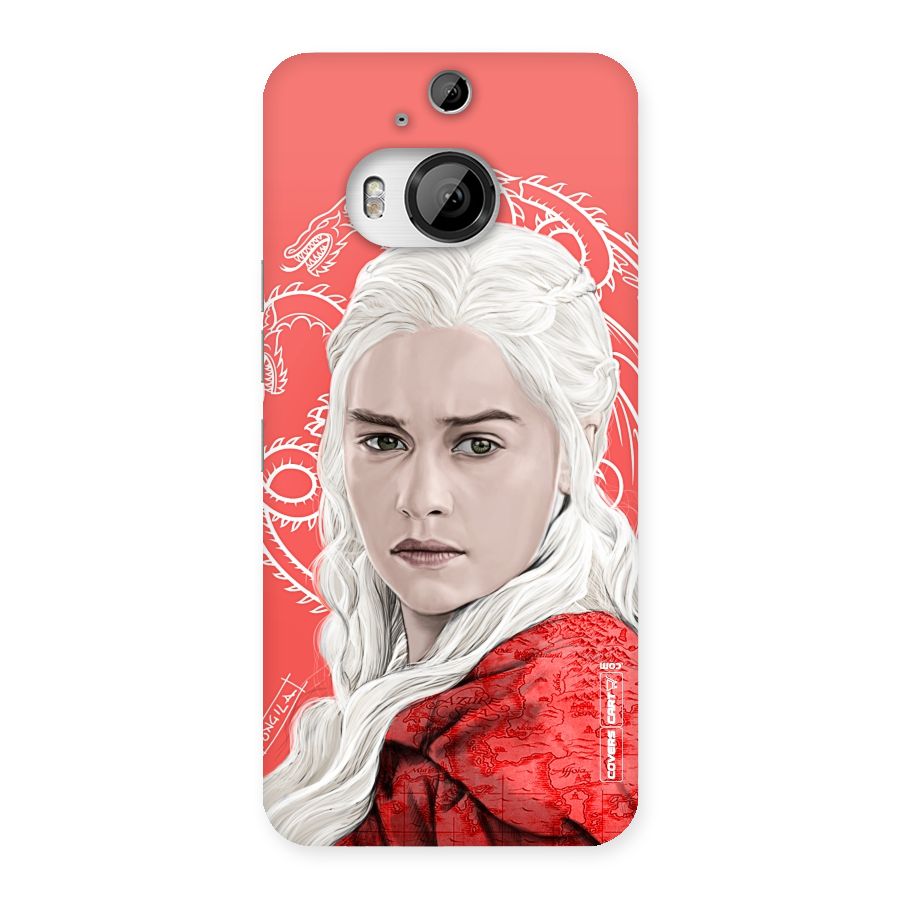 Khaleesi The Living Dragon Back Case for HTC One M9 Plus