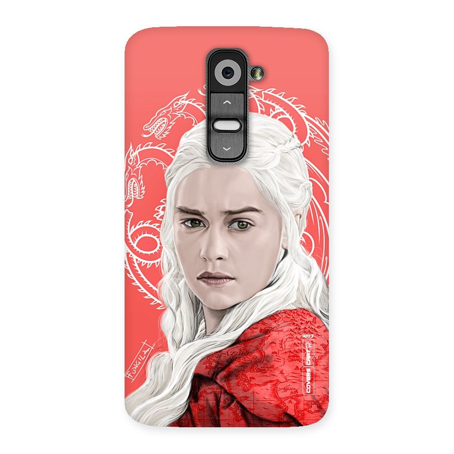 Khaleesi The Living Dragon Back Case for LG G2
