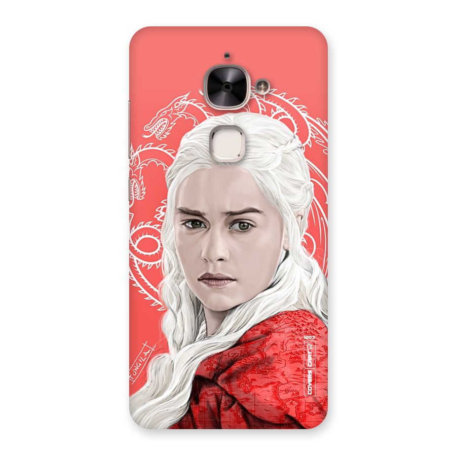 Khaleesi The Living Dragon Back Case for Le 2