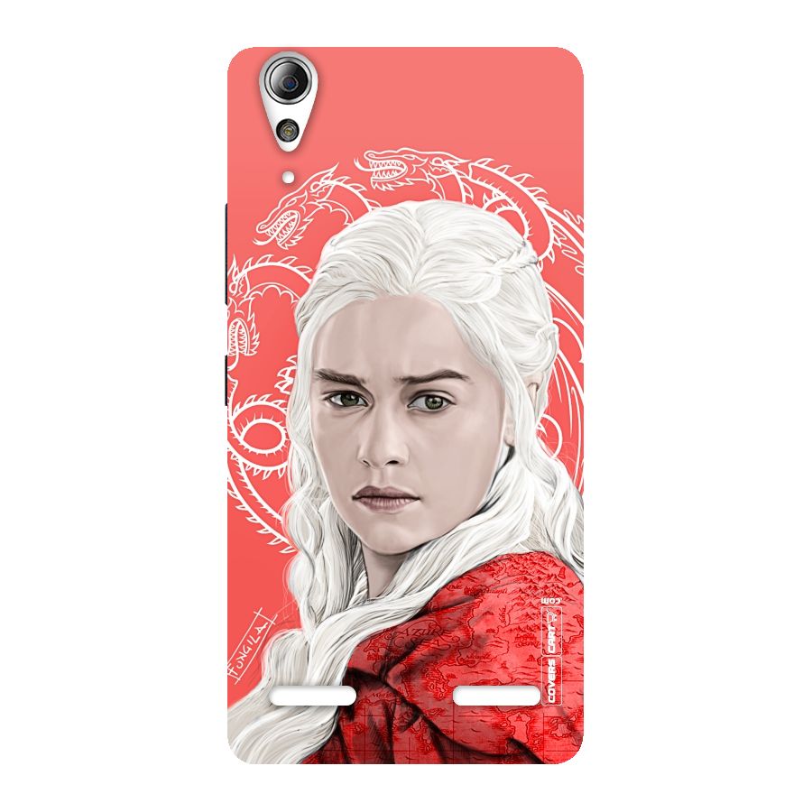 Khaleesi The Living Dragon Back Case for Lenovo A6000 Plus