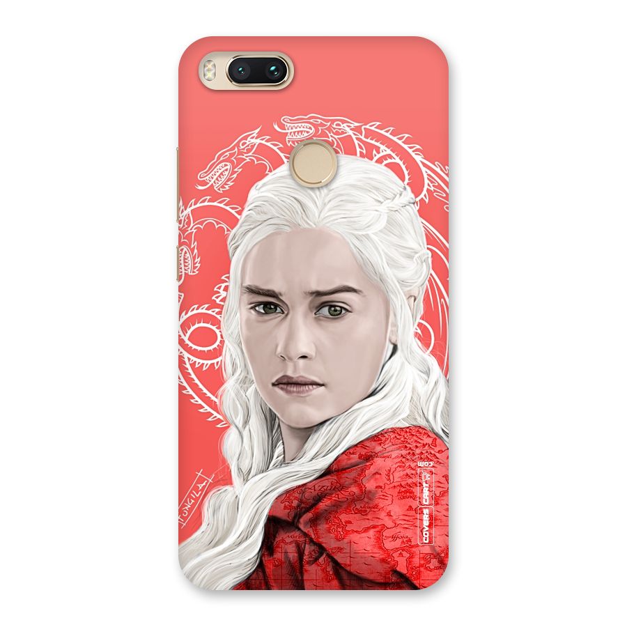 Khaleesi The Living Dragon Back Case for Mi A1