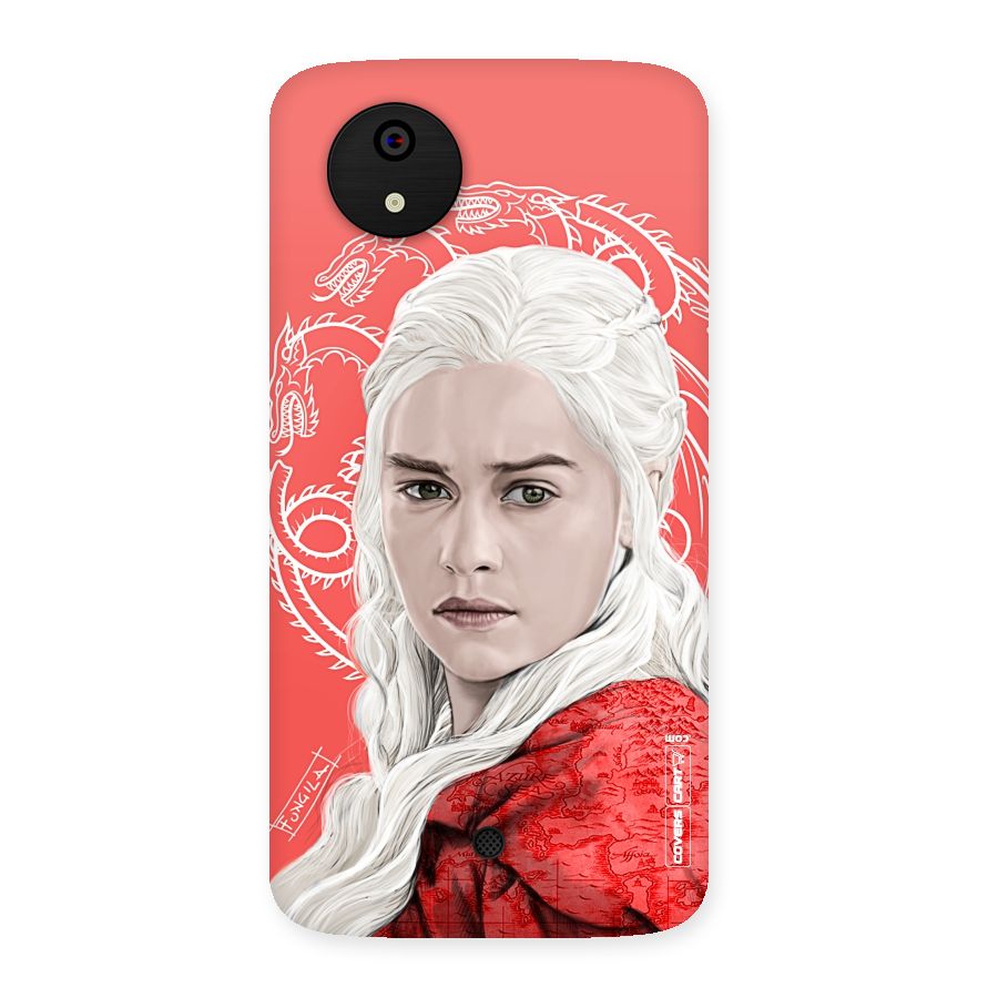 Khaleesi The Living Dragon Back Case for Micromax Canvas A1