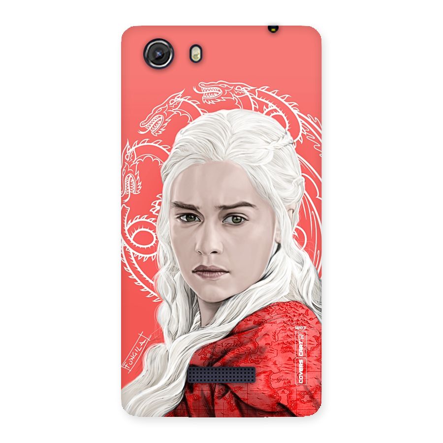 Khaleesi The Living Dragon Back Case for Micromax Unite 3