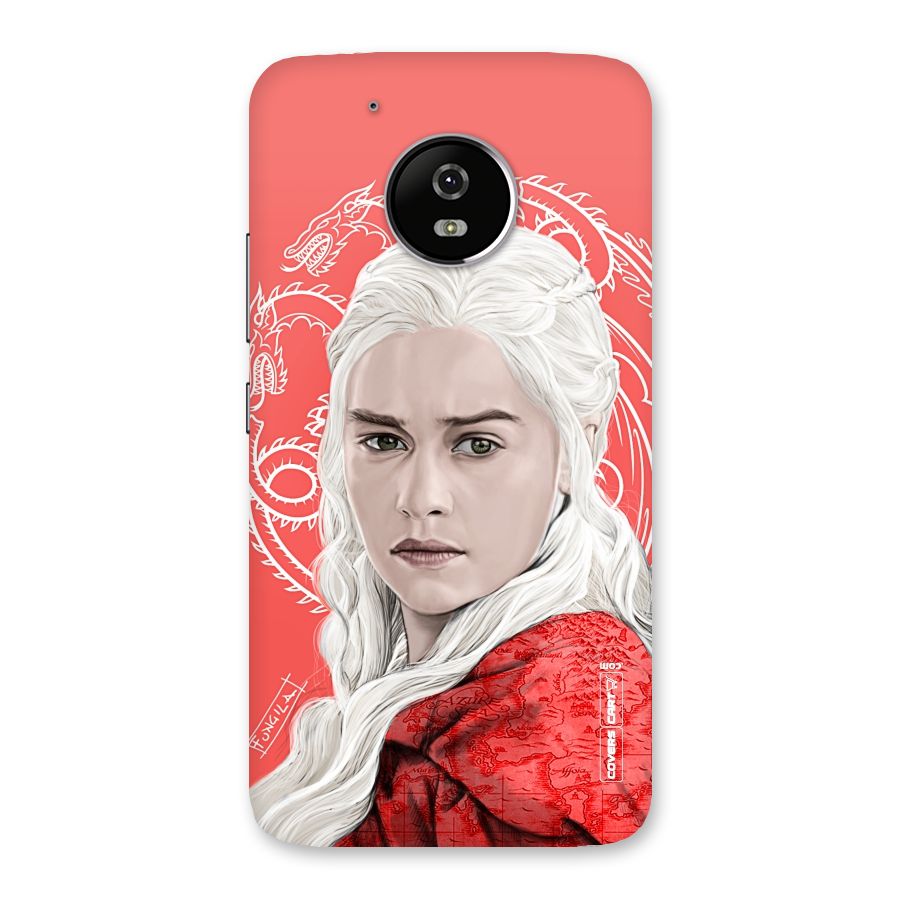 Khaleesi The Living Dragon Back Case for Moto G5