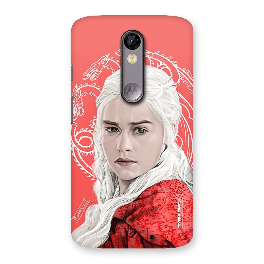 Khaleesi The Living Dragon Back Case for Moto X Force