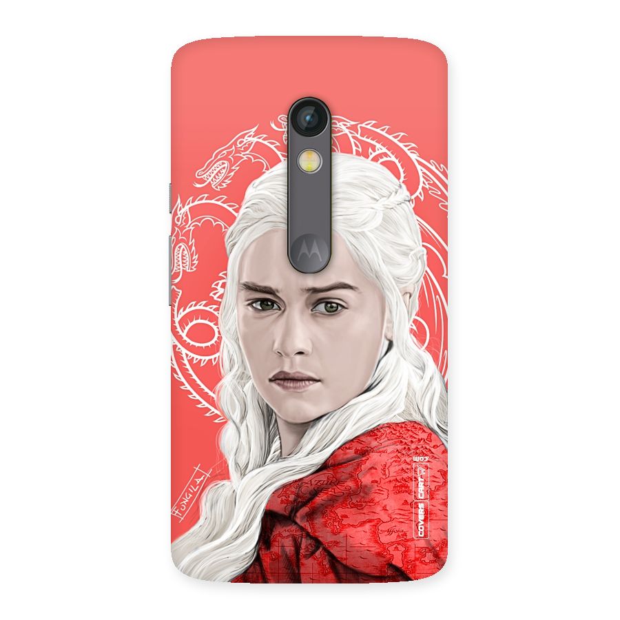 Khaleesi The Living Dragon Back Case for Moto X Play