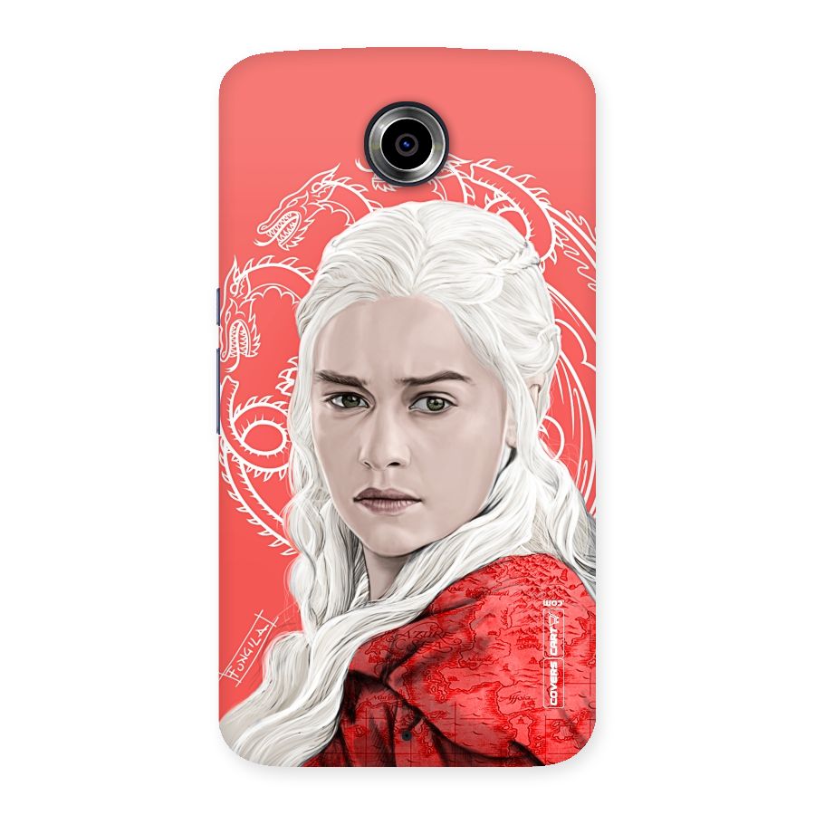 Khaleesi The Living Dragon Back Case for Nexsus 6