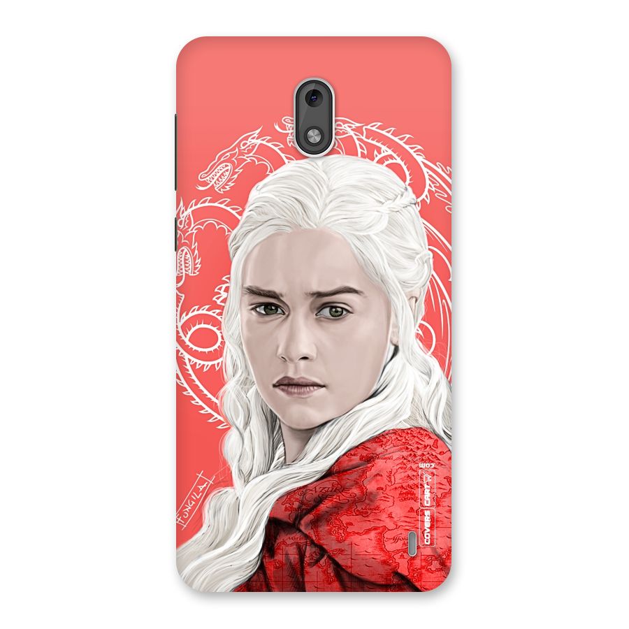 Khaleesi The Living Dragon Back Case for Nokia 2