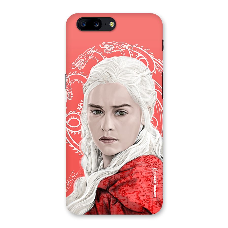 Khaleesi The Living Dragon Back Case for OnePlus 5