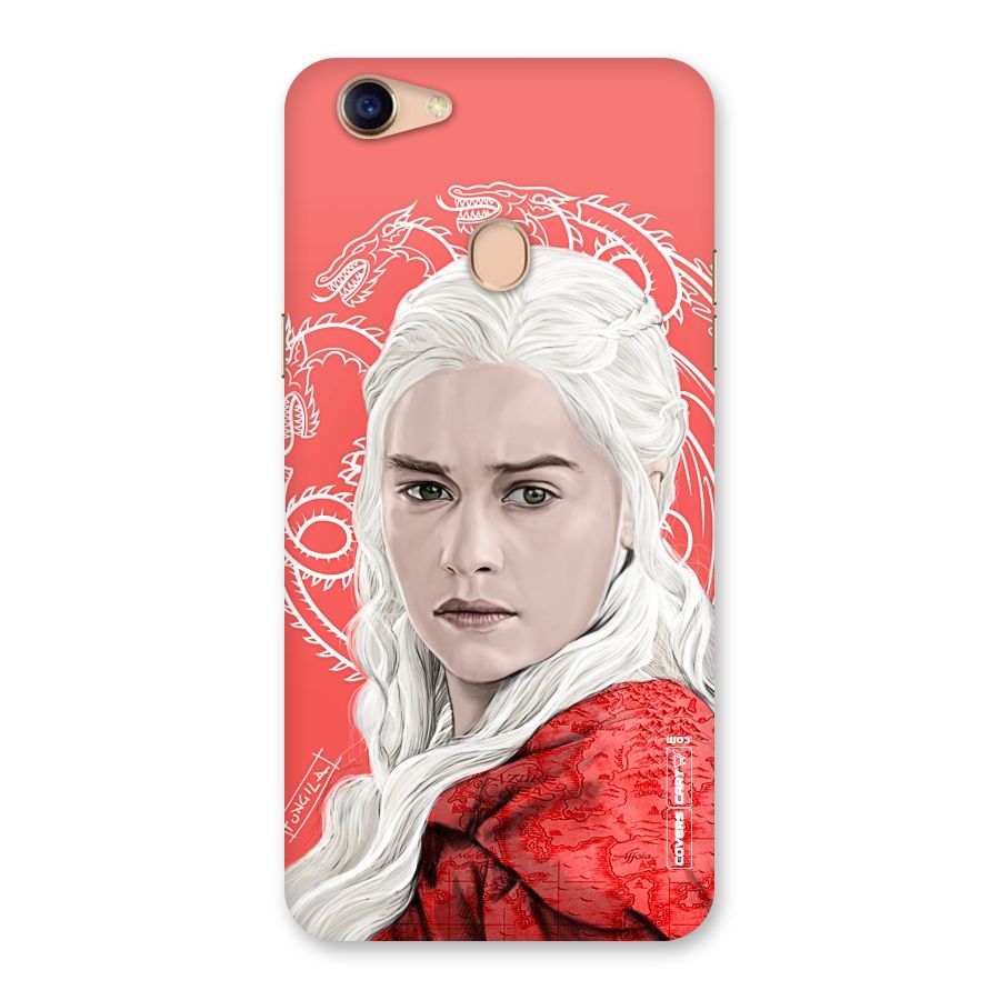 Khaleesi The Living Dragon Back Case for Oppo F5