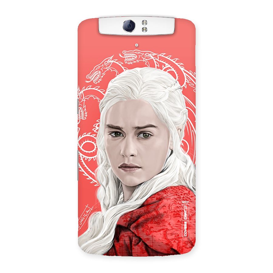 Khaleesi The Living Dragon Back Case for Oppo N1